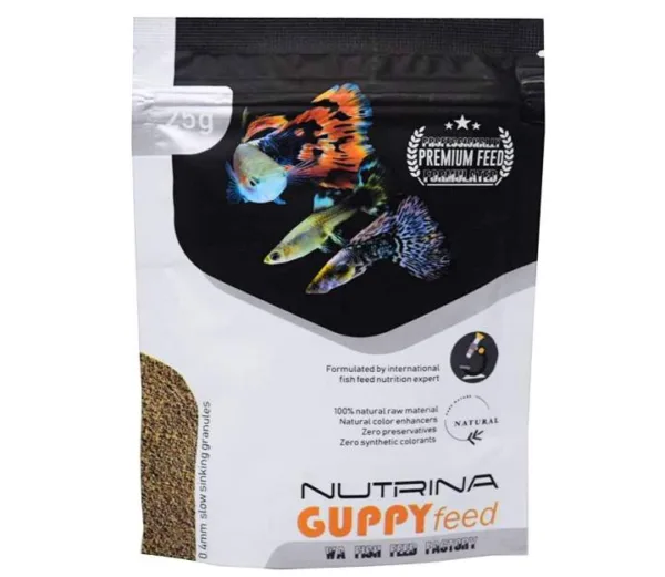 WA Nutrina Guppy Feed for Guppy fish Aquarium