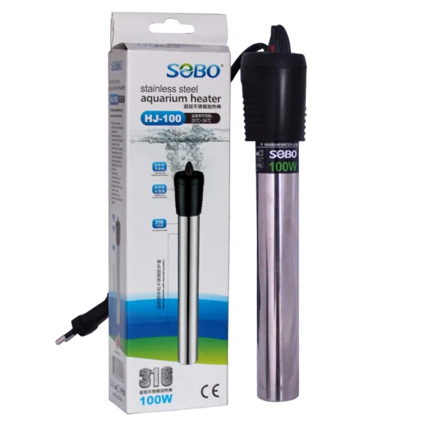 SOBO 100 Watt Steel Body Aquarium Water Heater